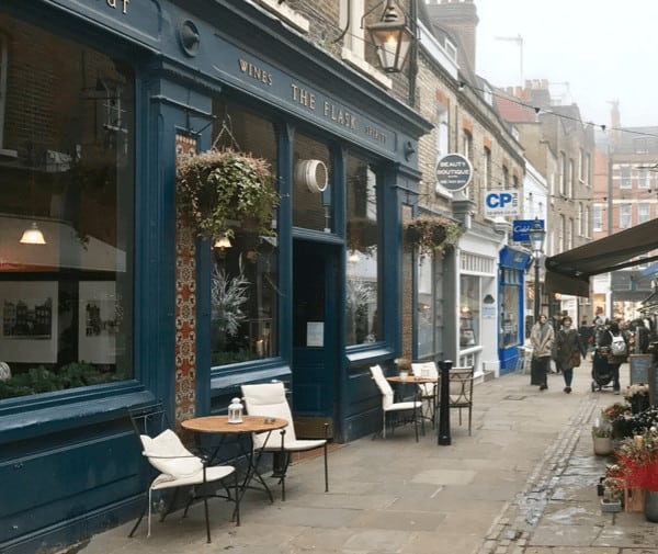 Nice alley with shops